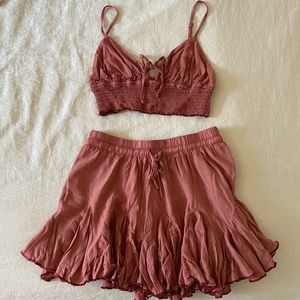 Aeropostale Matching Flowy Set